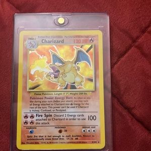 Charizard Pokemon Card 1999 Holo  4/102
